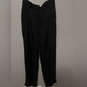 J.Crew Cupro dress pants in black size 2